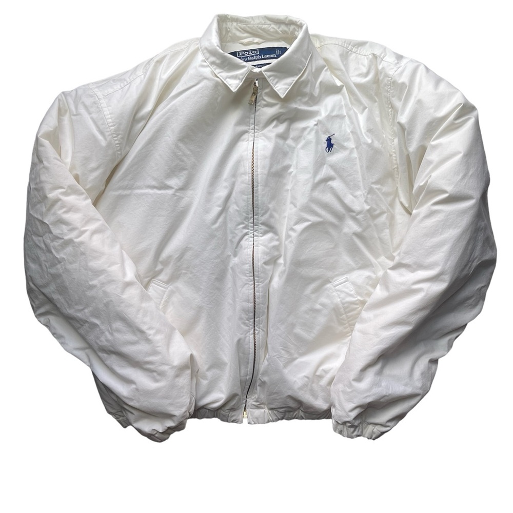 POLO by Ralph Lauren Down and Water Fowl Feather Winter Snow Jacket, White